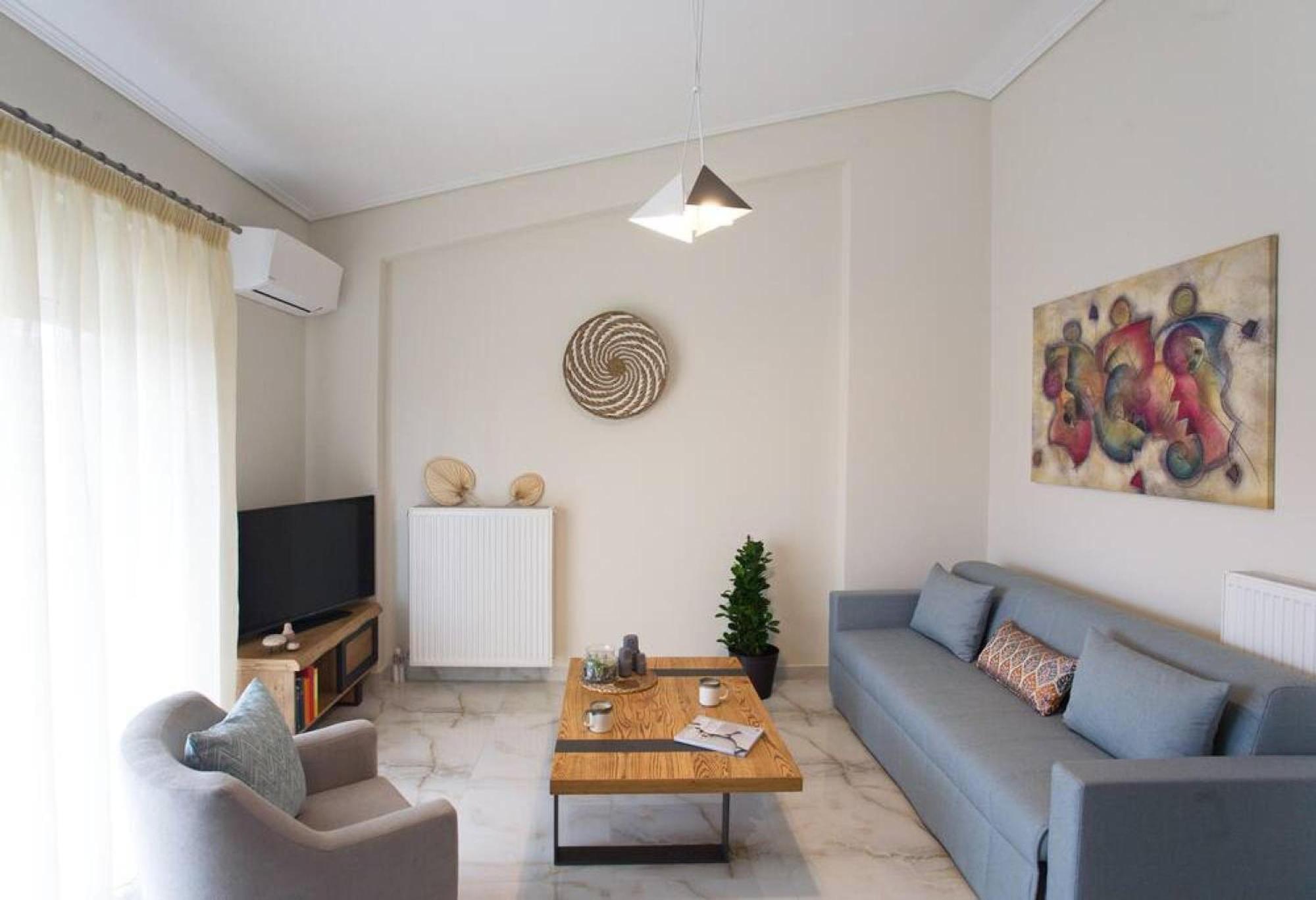 Sunny Apartment Lefkada - Lefkada Bnb Kalligoni Esterno foto